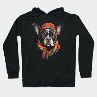 Winter Bulldog Hoodie